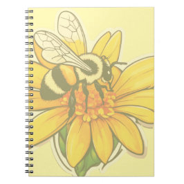 Bij het verzamelen van stuifmeel notitieboek