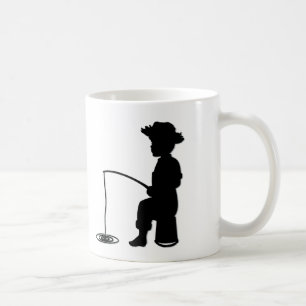 Bij het visgat koffiemok