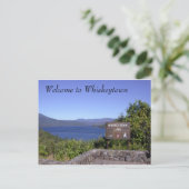 Bij het Whiskeytown Lake Briefkaart (Staand voorkant)