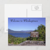 Bij het Whiskeytown Lake Briefkaart (Voorkant / Achterkant)