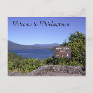 Bij het Whiskeytown Lake Briefkaart