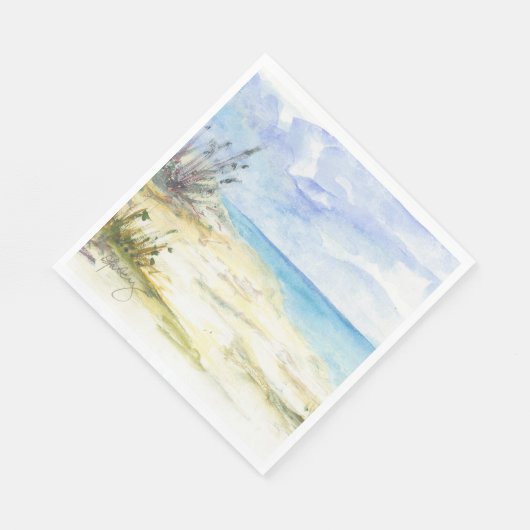 Bij het Zee Napkins Servet (Hoek)