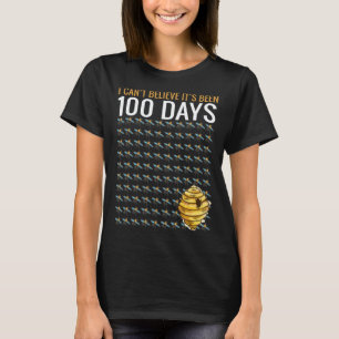Bij Hive Boom 100 Dagen School Leraar Jongens T-shirt