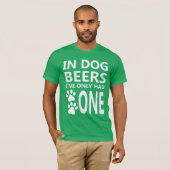 Bij honden had alleen één t-shirt (Voorkant volledig)