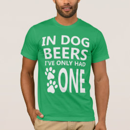 Bij honden had alleen één t-shirt