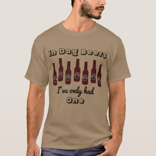 Bij honden heb ik er maar één Drink T-shirt