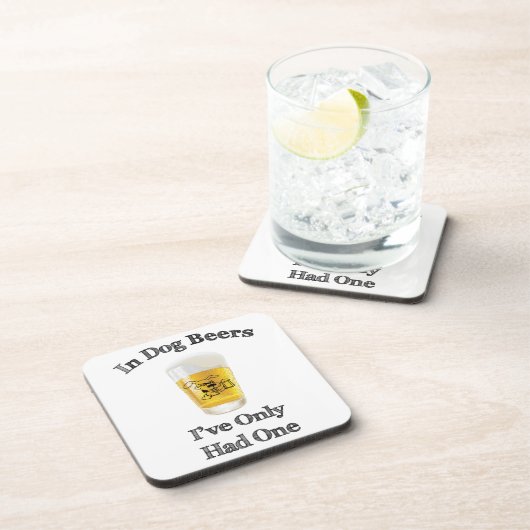 Bij honden onderzetter (Rechterzijde)