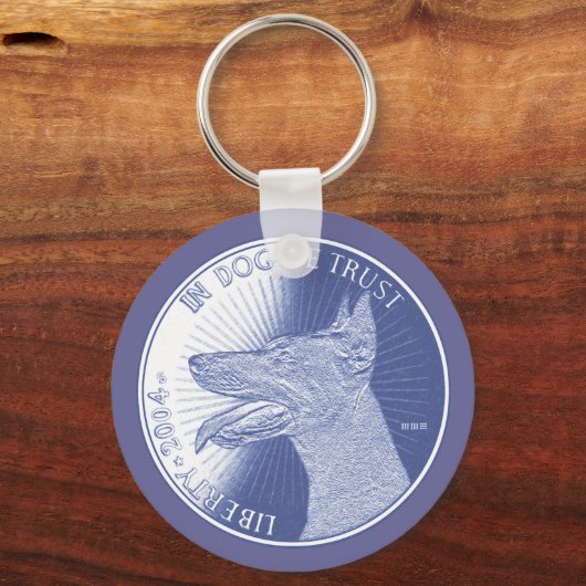 Bij honden sleutelhanger (Voorkant)