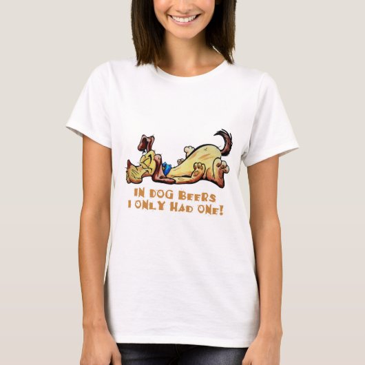 Bij honden t-shirt (Voorkant)