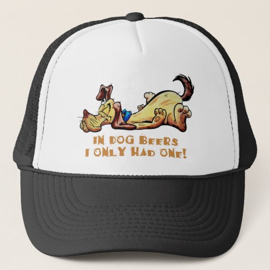 Bij honden trucker pet (Voorkant)