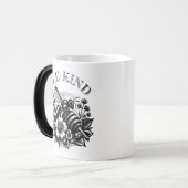 bij | ' Honing en Bloemen Gepersonaliseerd Magische Mok (Voorkant links)