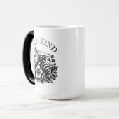 bij | ' Honing en Bloemen Gepersonaliseerd Magische Mok (Voorkant links)