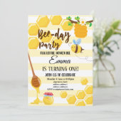 bij, honingbij, honingraat, Hommel Kaart (Staand voorkant)