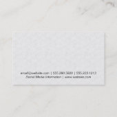 Bij | honingraat visitekaartje (Achterkant)