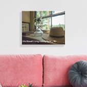 Bij Howell Living History Boerderij___ NJ Canvas Afdruk (Insitu (Woonkamer))