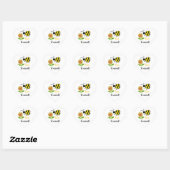 Bij jezelf zijn Hommendesign Hart Sticker (Vel)