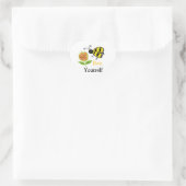 Bij jezelf zijn Hommendesign Hart Sticker (Tas)