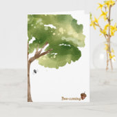 Bij-komst kaart (Gele Bloem)