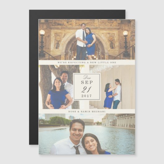 Bij laatste aankondiging van de zwangerschap (Voorkant / Achterkant)