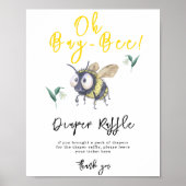 Bij - Luier Raffle spel Poster (Voorkant)