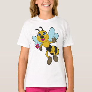 Bij met Bloem T-shirt