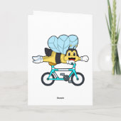 Bij met Fiets Kaart (Achterkant)