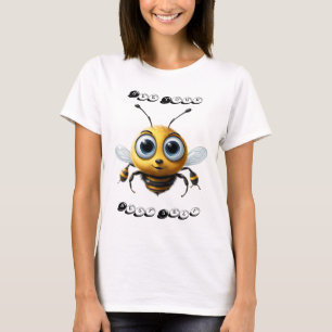bij met grote hoopvolle ogen zegt bij je beste zel t-shirt