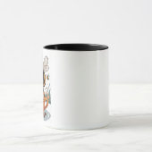 Bij met koffie mok (Midden)