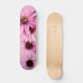 Bij, met roze bloemen persoonlijk skateboard (Voorkant)