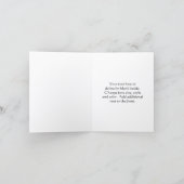 Bij met stuifmeel Bloem fotografie Notitiekaartje (Binnen)