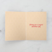 Bij mij? Grappige Valentijnskaart Kaart (Binnen)