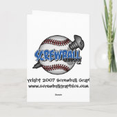 Bij mij Verjaardagskaart Kaart (Achterkant)