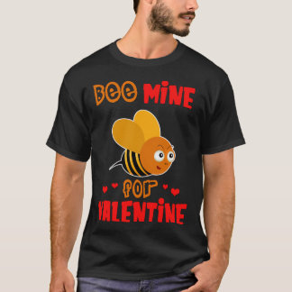 Bij mij voor Valentijnsdag - Grappige Bij en Tekst T-shirt