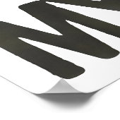 Bij mijn limiet Japanse Abstracte Bauhaus-formule Poster (Hoek)