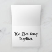 Bij mijn Valentijn Feestdagen Kaart (Binnen)