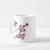 bij mooi koffiemok (Voorkant links)