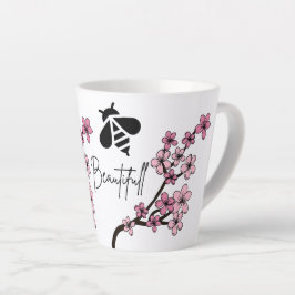bij mooi latte mok