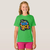 BIJ MOOIE BLOEMENKLEURIGE BLOEMEN T-SHIRT (Voorkant volledig)