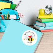 Bij-motiverende sticker – Bij-ieve in jezelf