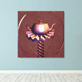 Bij Nader Inzien Canvas Afdruk (Insitu (Houten vloer))