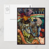 Bij New Circus Papa Chrysanthemum Toulouse-Lautrec Briefkaart (Voorkant / Achterkant)