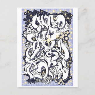 Bij ons is een kind geboren briefkaart