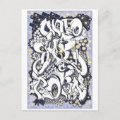 Bij ons is een kind geboren briefkaart (Voorkant)