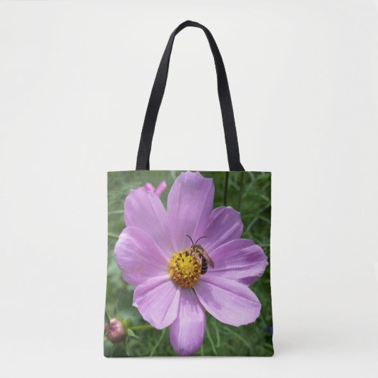 bij op bloem tote bag (Voorkant)