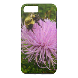 Bij op distelbloem natuur Case-Mate iPhone case