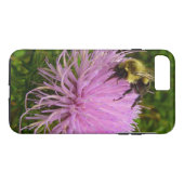 Bij op distelbloem natuur Case-Mate iPhone case (Achterkant (Horizontaal))