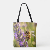 Bij op Lavendel Tote Bag (Achterkant)
