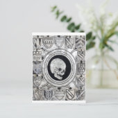 Bij overlijden briefkaart (Staand voorkant)