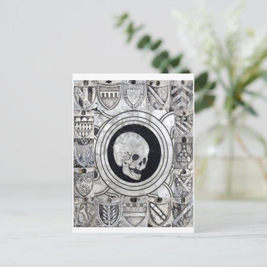 Bij overlijden briefkaart (Staand voorkant)