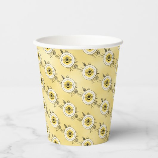 Bij Papieren Bekers (Voorkant)